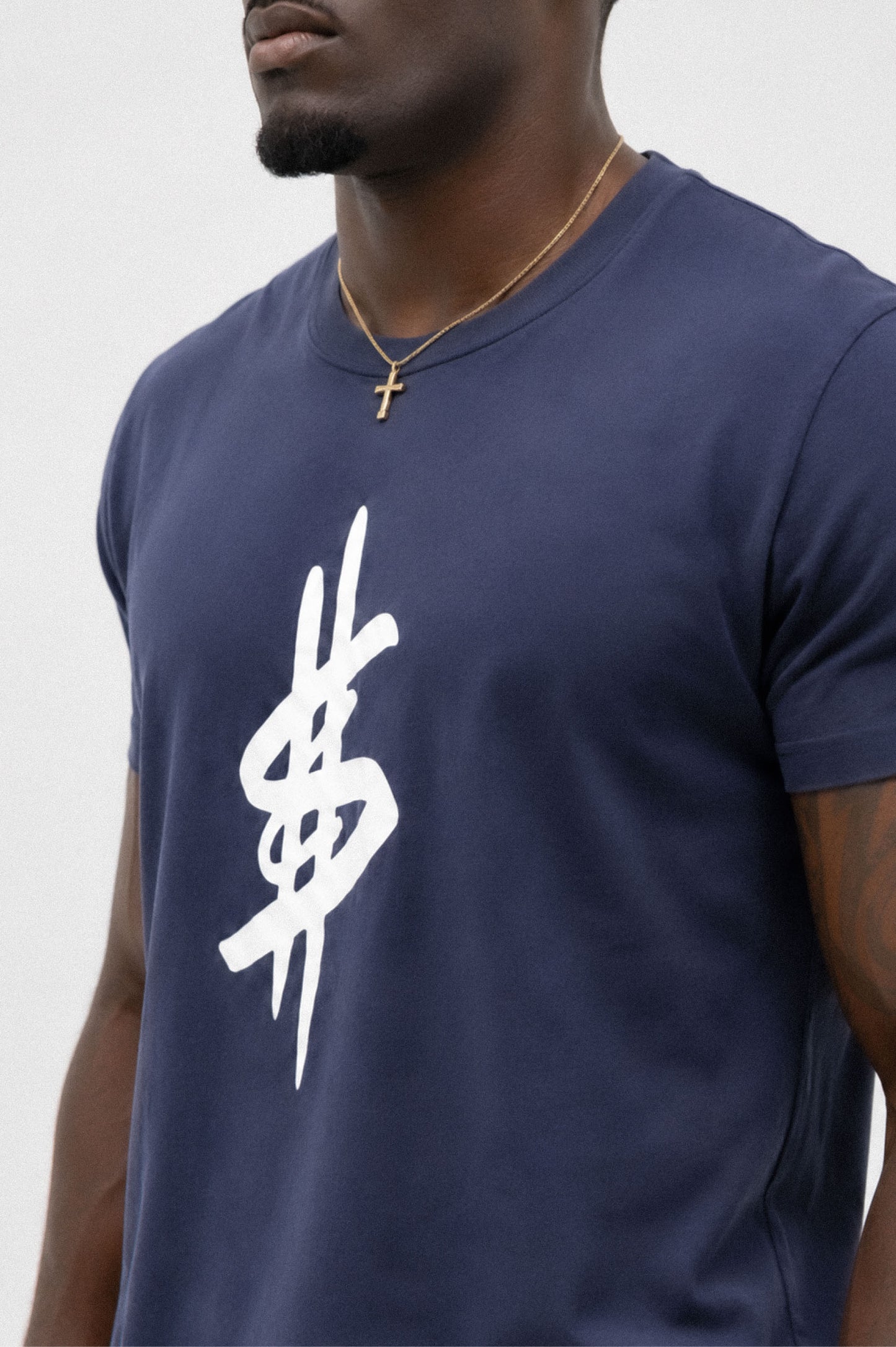 Scrilla Tag Tee (Navy)