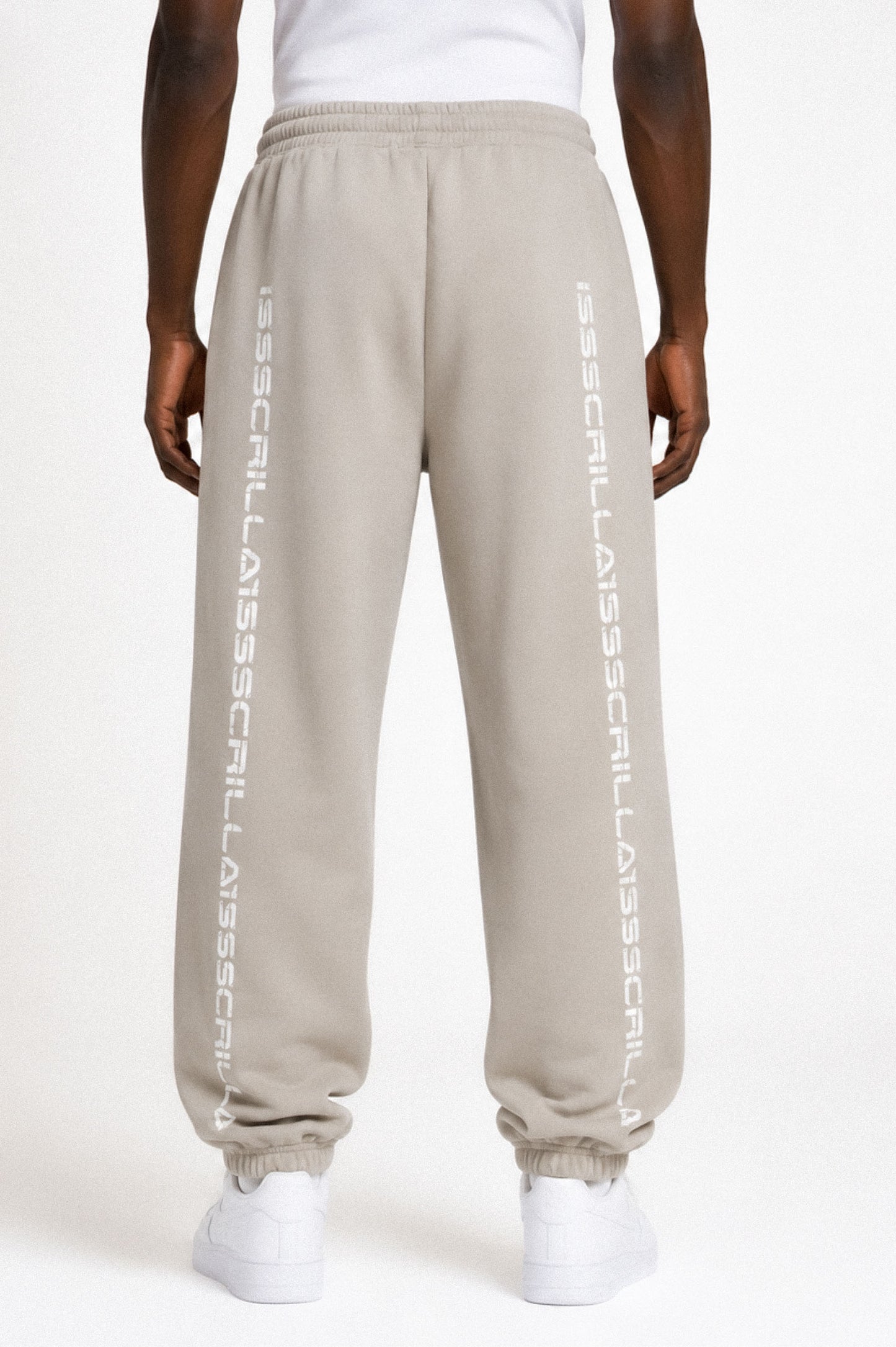 199Scrilla Tape Sweatpants (Stone)