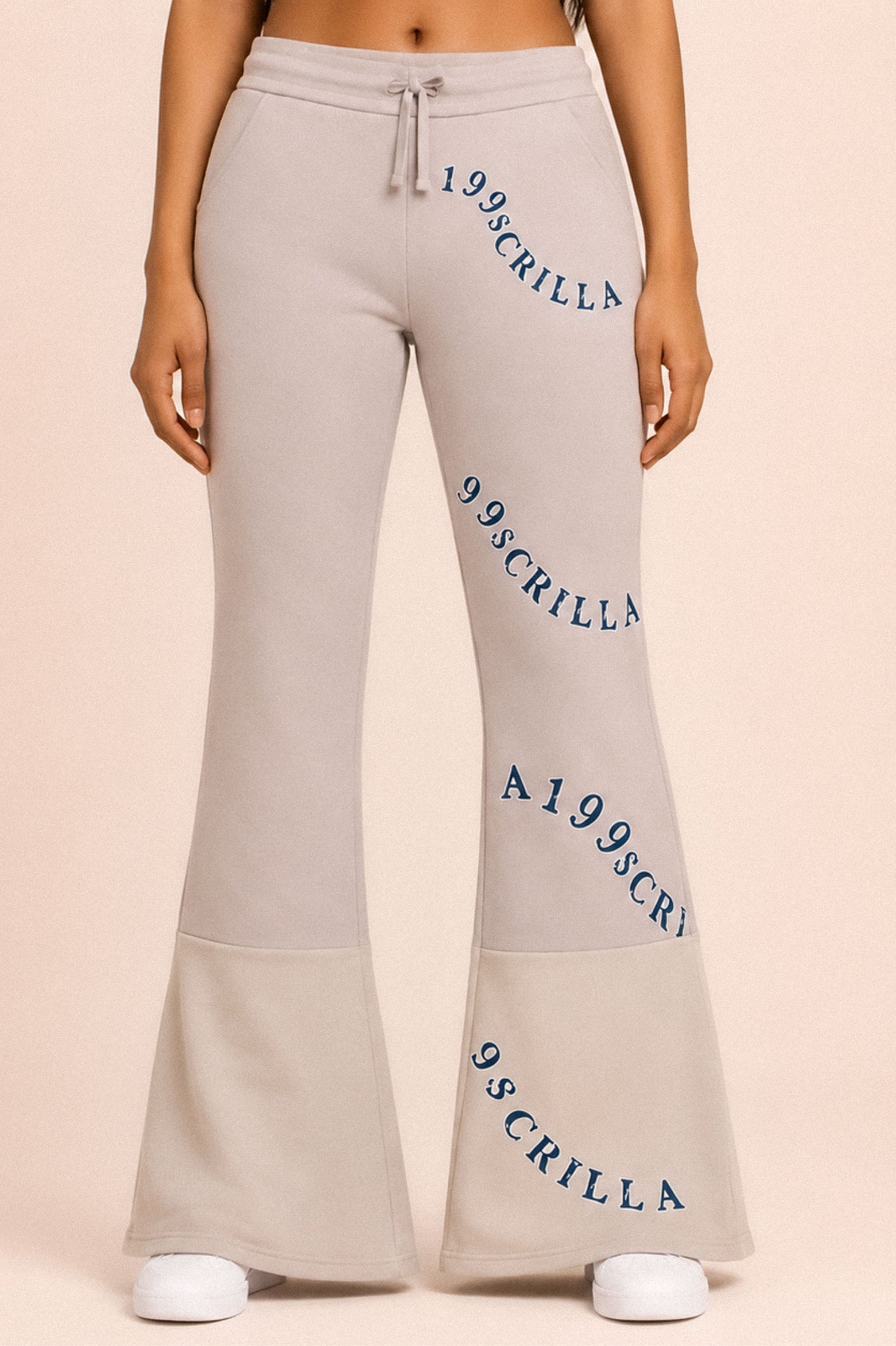199Scrilla Spiral Flare Pants (Mauve)