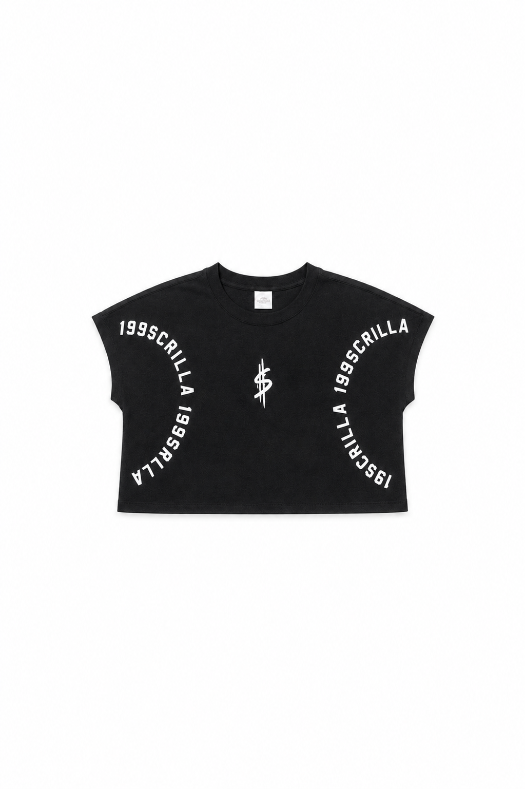 199Scrilla Arc Crop Top (Black)