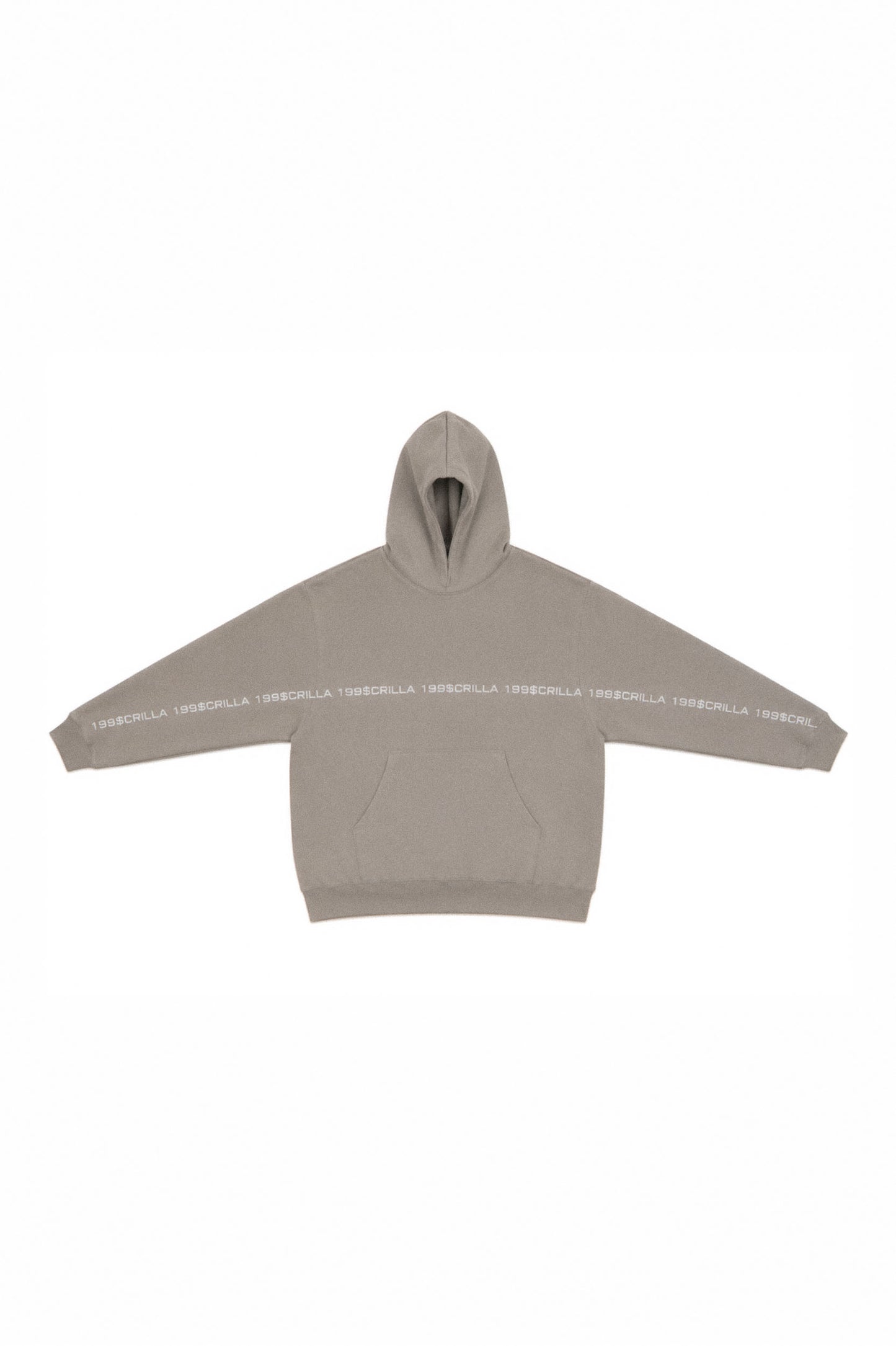 199$crilla Tape Hoodie (Grey)