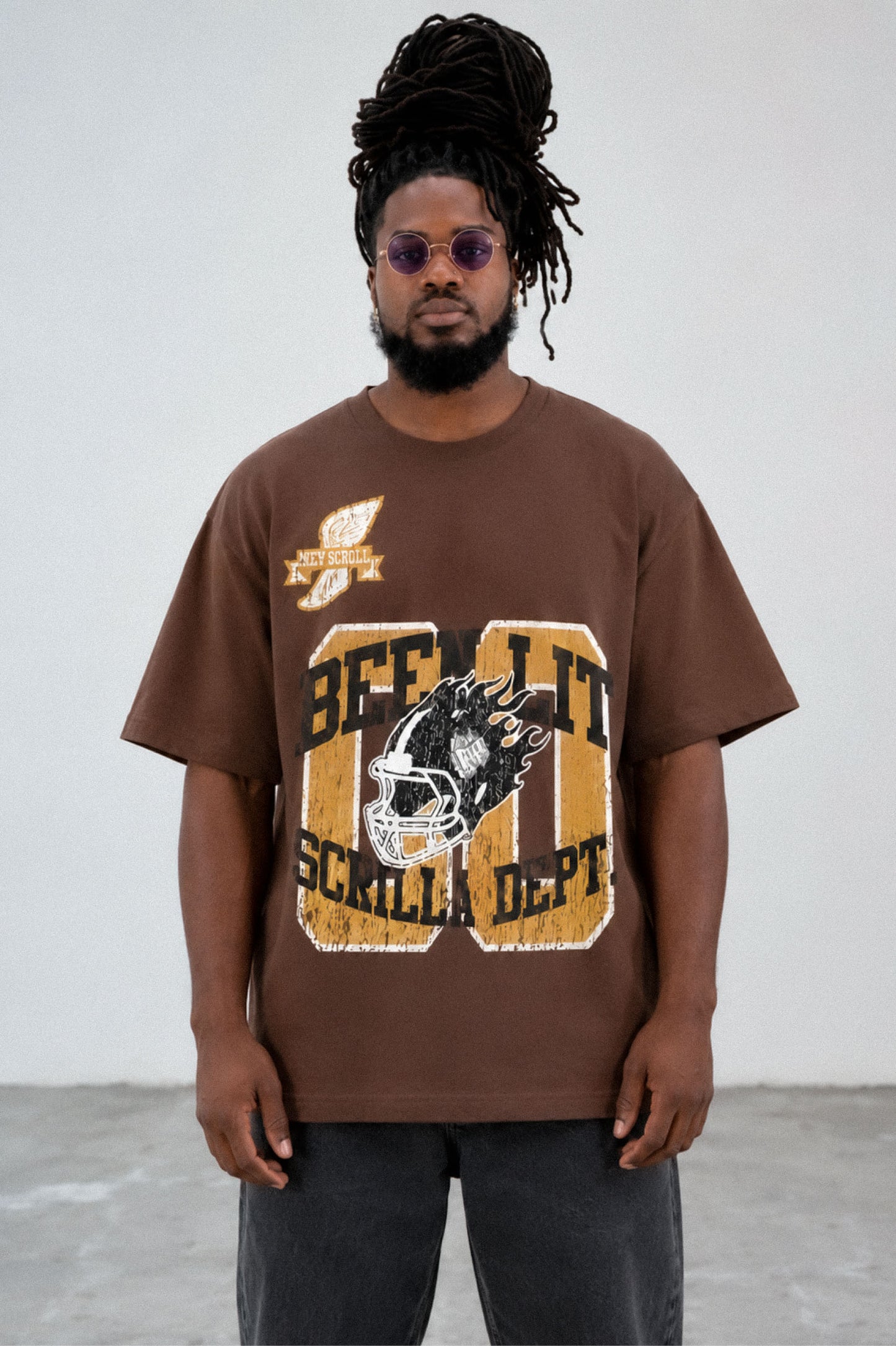 Been Lit 00 Tee (Brown)