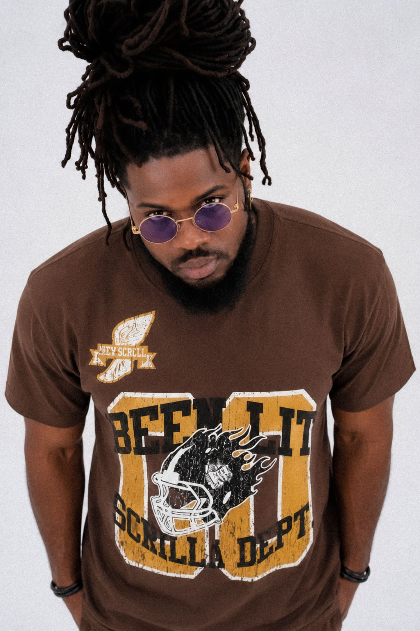 Been Lit 00 Tee (Brown)